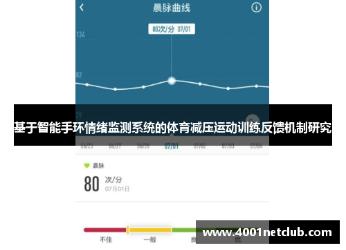 基于智能手环情绪监测系统的体育减压运动训练反馈机制研究 基于智能手环情绪监测系统的体育减压运动训练反馈机制研究